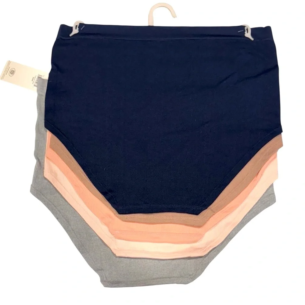 LAURA ASHLEY 5 Pack Stretchy Soft Comfy Scallop Trim Panties NWT 3X - Picture 6 of 11